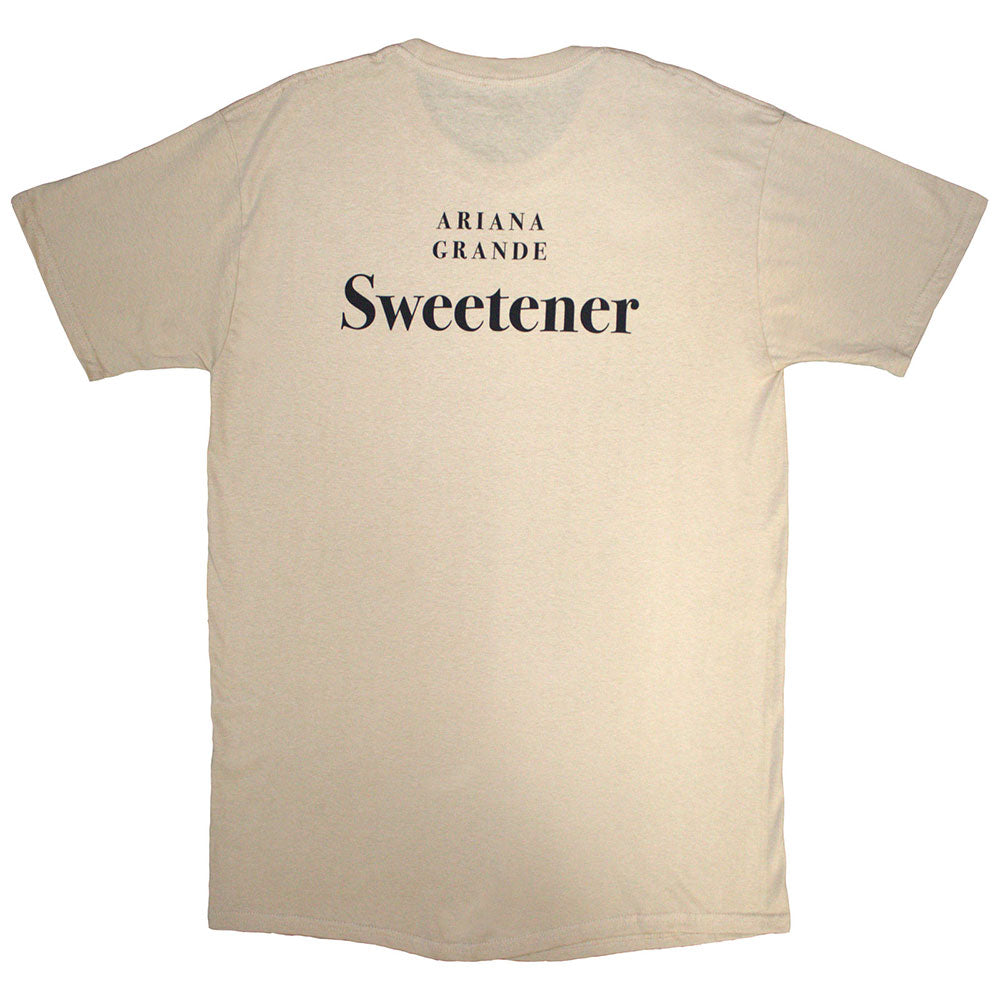 Ariana Grande Unisex T-Shirt: Sweetener Sand Back Print