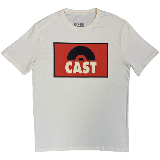 Cast Unisex T-Shirt: Square Logo Uni (Natural)