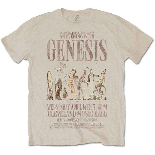 Genesis Unisex T-Shirt: An Evening With (Sand)