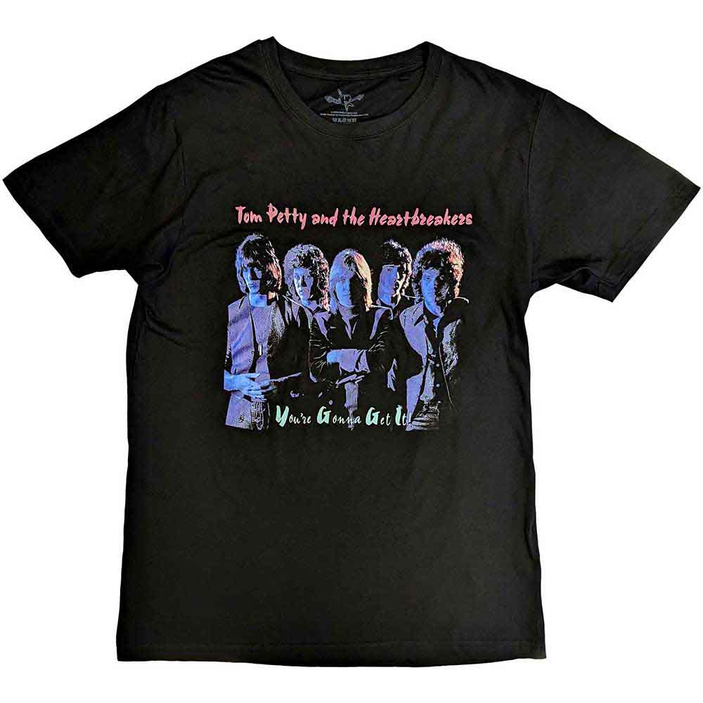 Tom Petty & The Heartbreakers Unisex T-Shirt: Gonna Get It (Black)