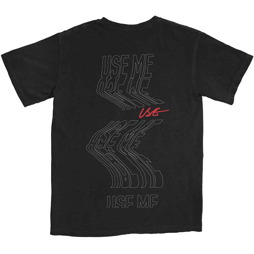 PVRIS Unisex T-Shirt: Use Me (Black) (Back Print)