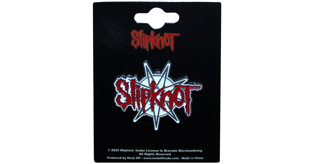Slipknot – Badge Dos Officiel – Patch Thermocollant Groupe Rock
