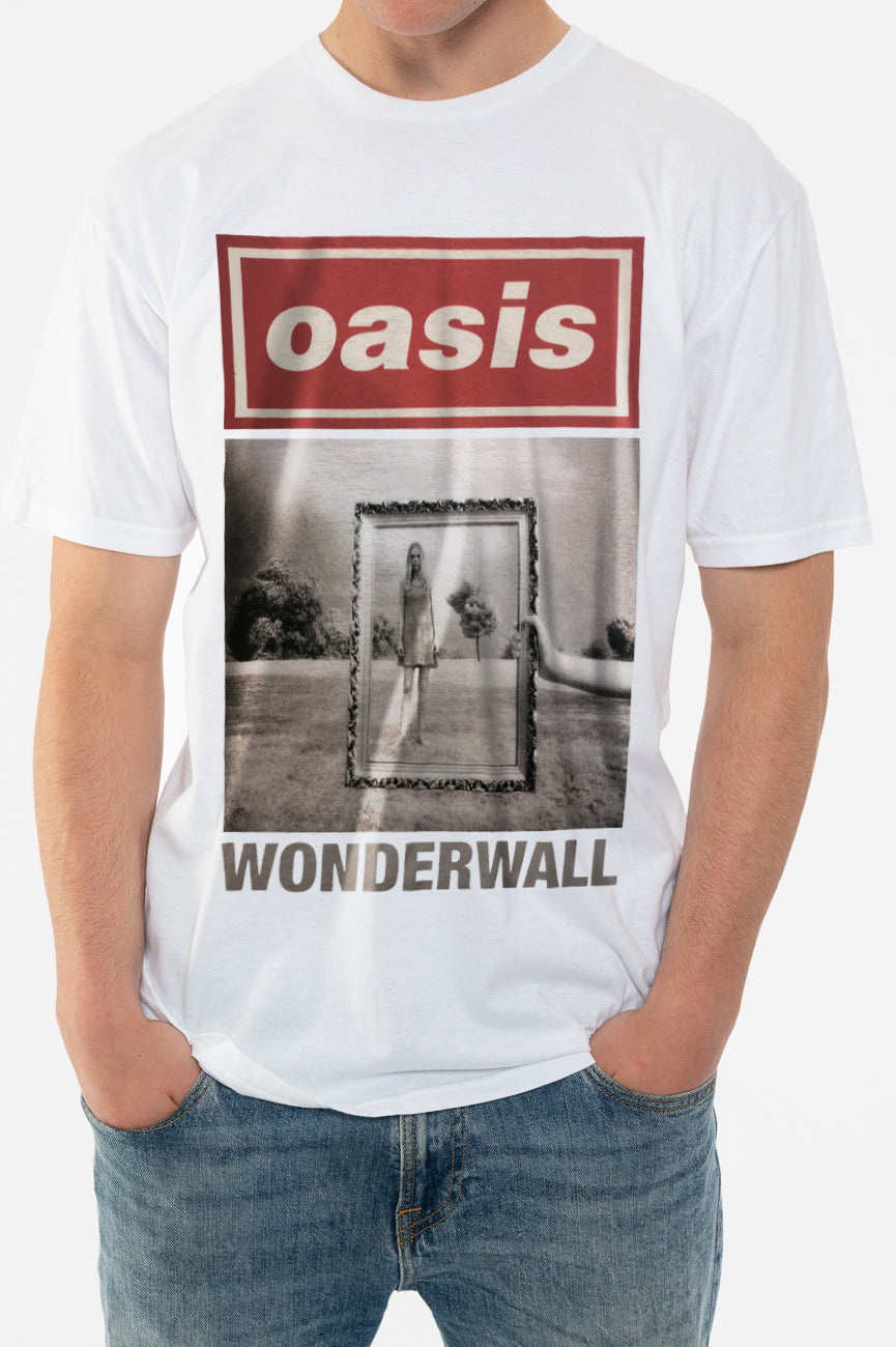 Oasis Wonderwall Single Cover T Shirt – Paradiso Clothing