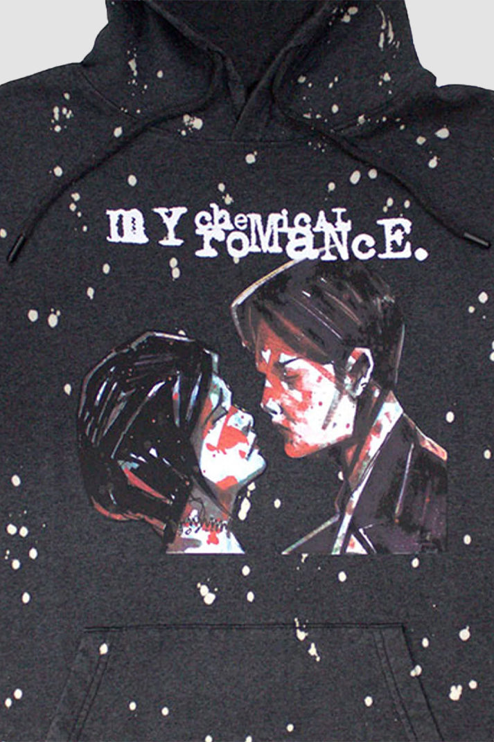 My Chemical Romance Three Cheers Dip Dye Pullover Hoodie