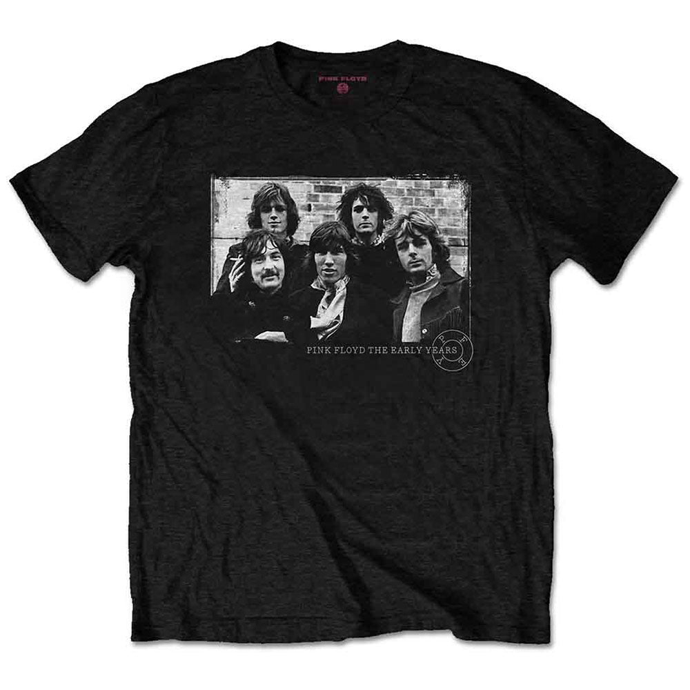 Pink Floyd Unisex T-Shirt: The Early Years 5 Piece (Black)