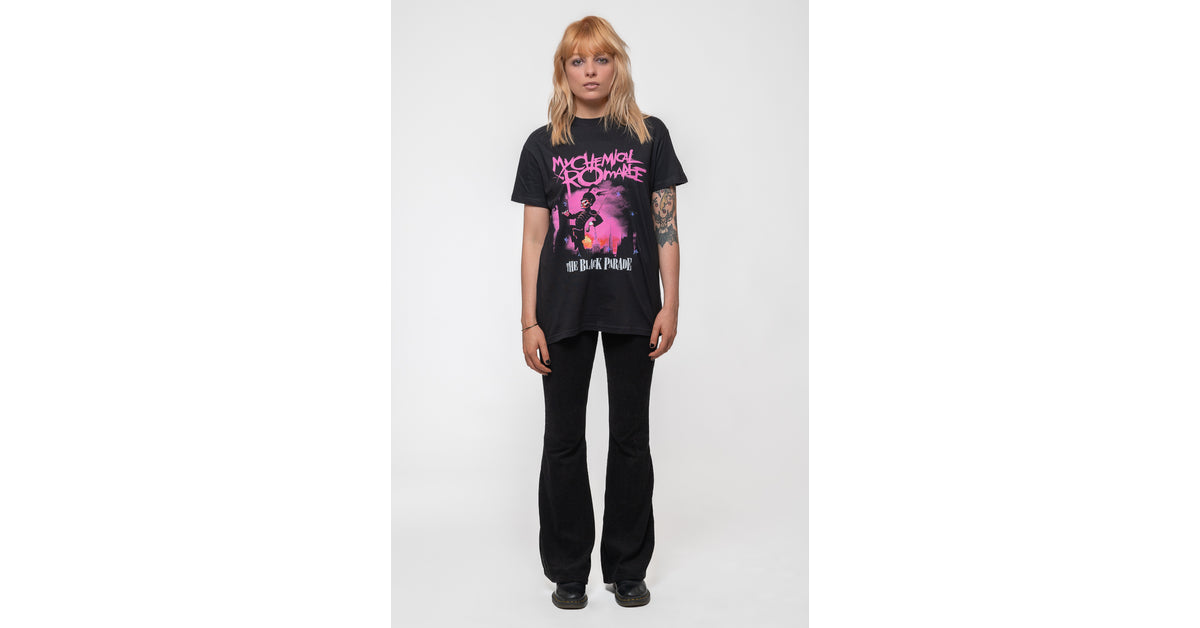 Rock Off officially licensed products My Chemical Romance Nero Parade Ringer T Shirt Size XL