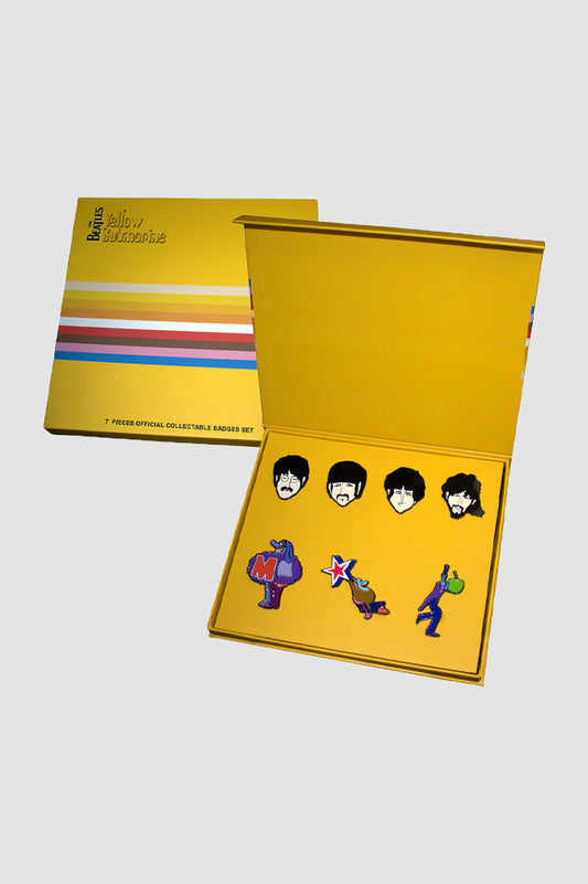 The Beatles Yellow Submarine Characters Boxed Pin Badge Set
