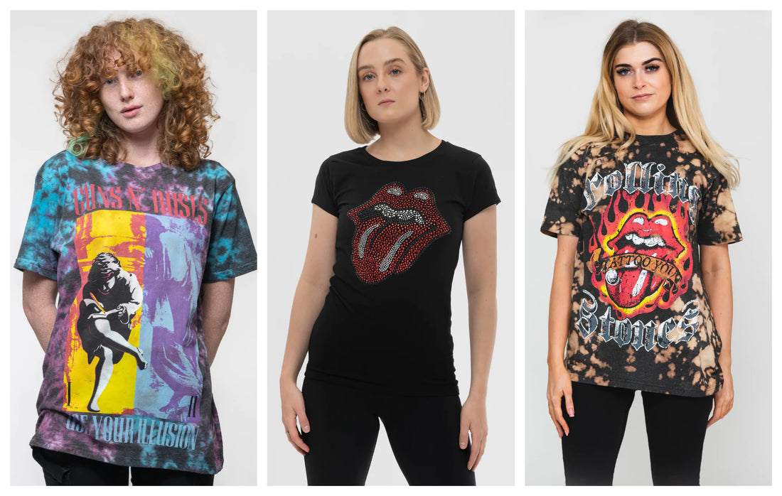 Different Ways on How to Wear Vintage Rock T-Shirts