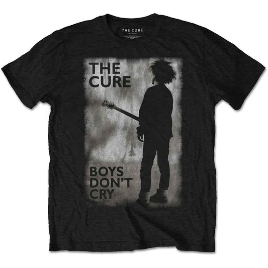 The Cure Boys Don't Cry unisex black and white t-shirt