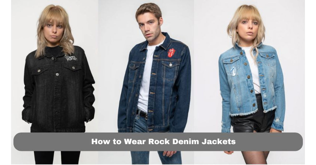 How to Wear Rock Denim Jackets – Paradiso Clothing