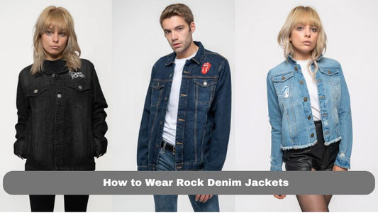 How to Wear Rock Denim Jackets