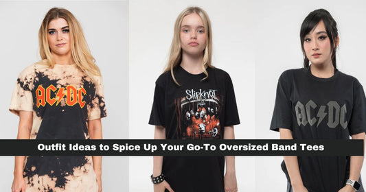 Outfit Ideas to Spice Up Your Go-To Oversized Band Tees