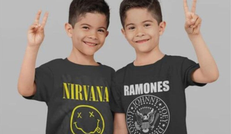 VINTAGE VIBES: BEATLES AND NIRVANA T-SHIRTS FOR KIDS THAT NEVER GO OUT OF STYLE