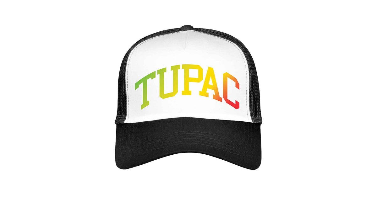 Tupac Gradient Logo Trucker Cap – Paradiso Clothing