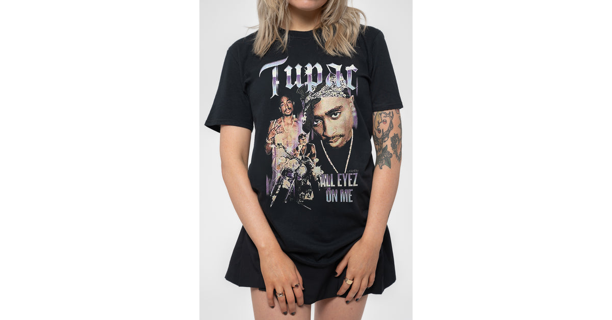 Tupac All Eyez Blue Homage Skinny Fit T Shirt – Paradiso Clothing