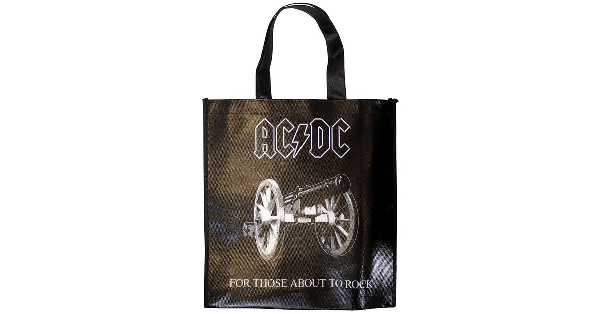 AC/DC For About To Rock Eco Shopper Bag – Paradiso Clothing