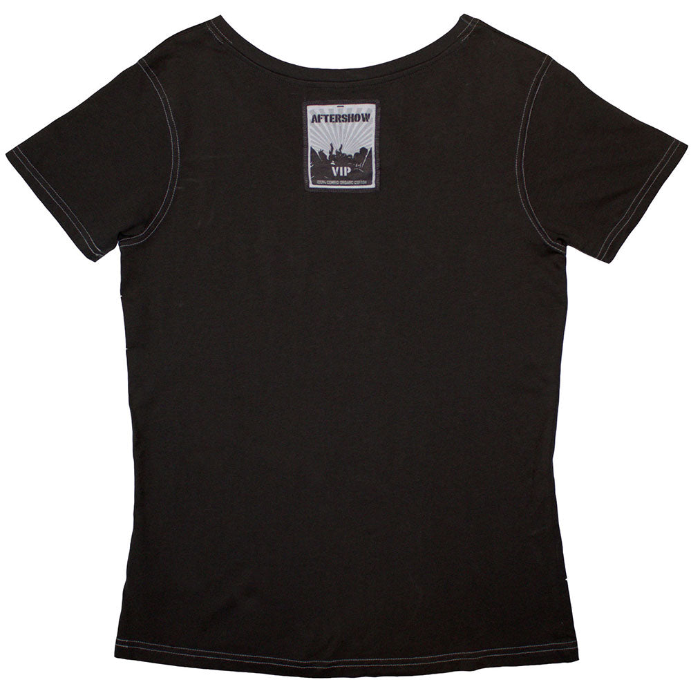 AC/DC Ladies T-Shirt: 74 Jailbreak (Grey) (Back Print & Ex-Tour)