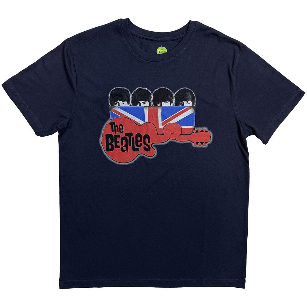 The Beatles Guitar and Flag Tee