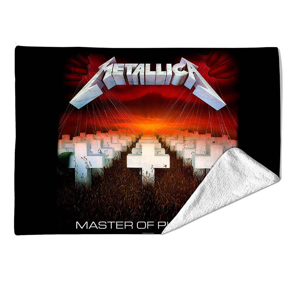 Metallica Sherpa Fleece Blanket Master Of Puppets