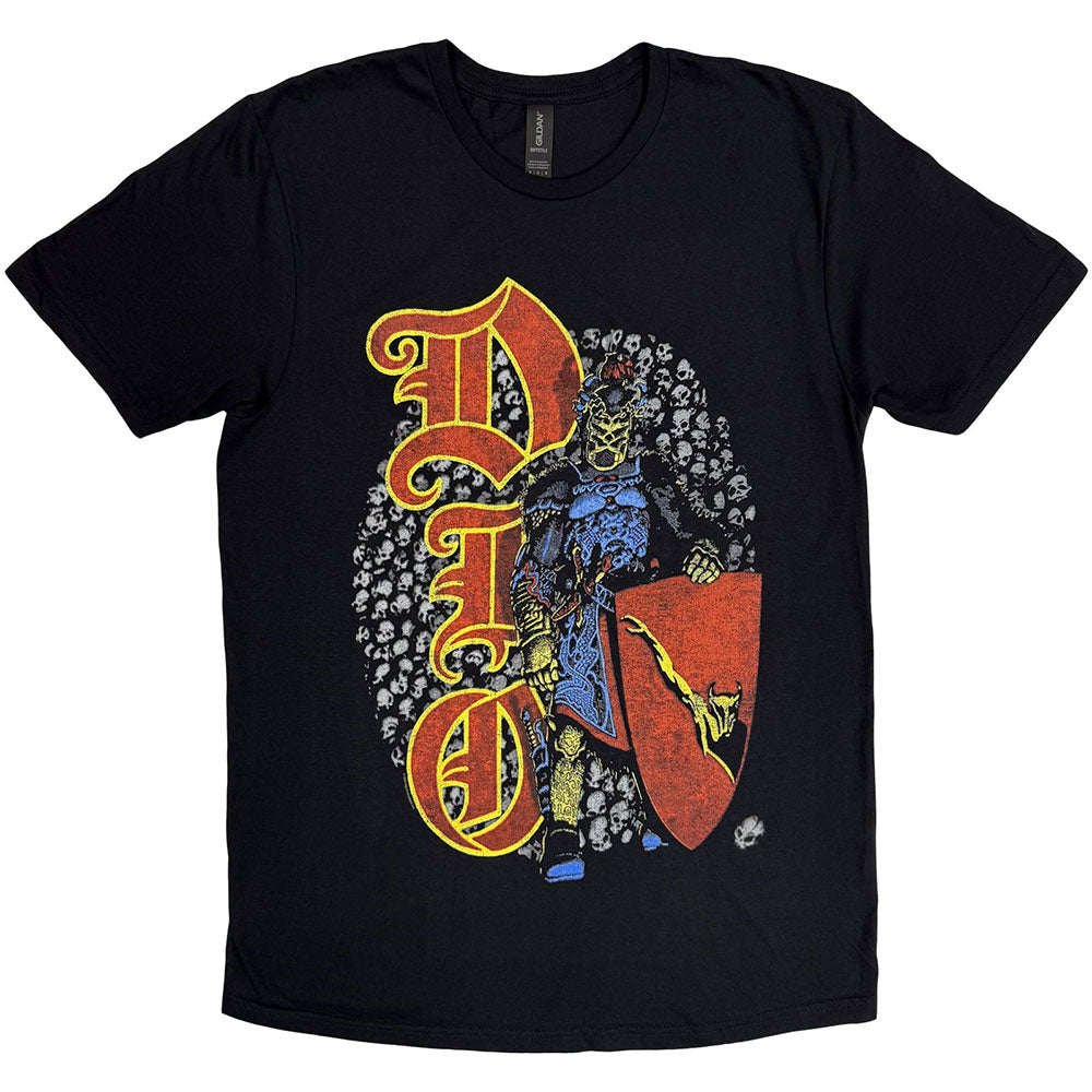 Dio Unisex T-Shirt: Skull Warrior (Black)