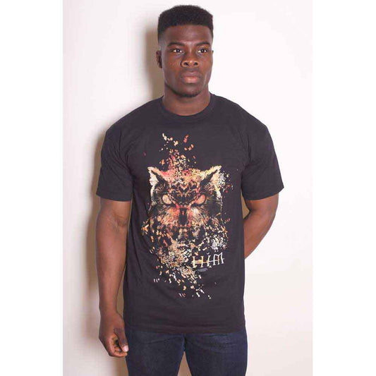 HIM Unisex T-Shirt: Owl Colour (Black)