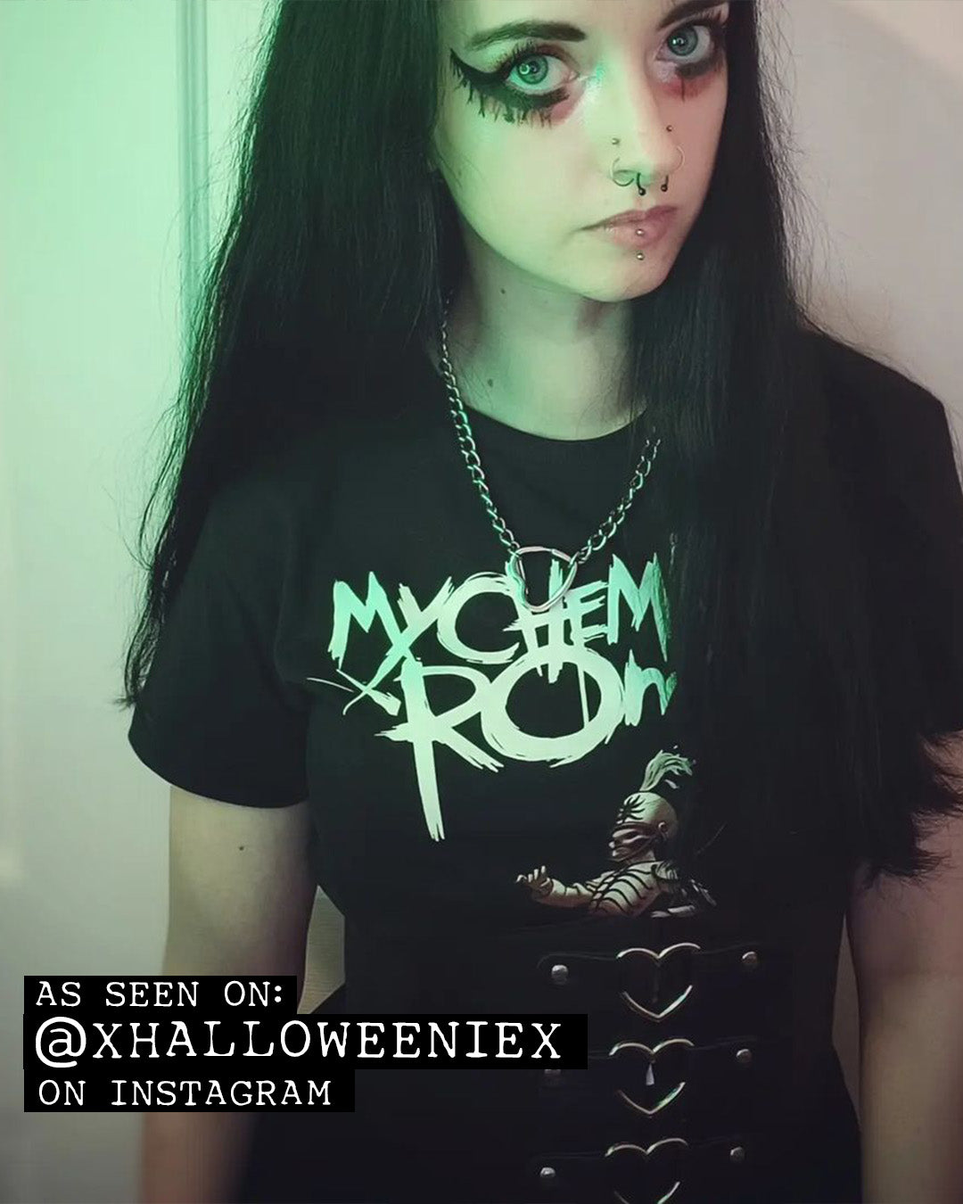 My Chemical Romance The Black Parade Crop Top