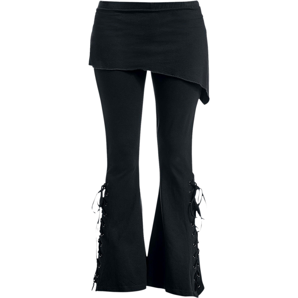 Spiral - 2in1 Boot-Cut Leggings with Micro Slant Skirt – Paradiso Clothing