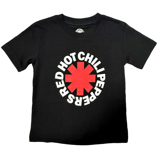 Red Hot Chili Peppers Kids T-Shirt: Classic Asterisk (Black)