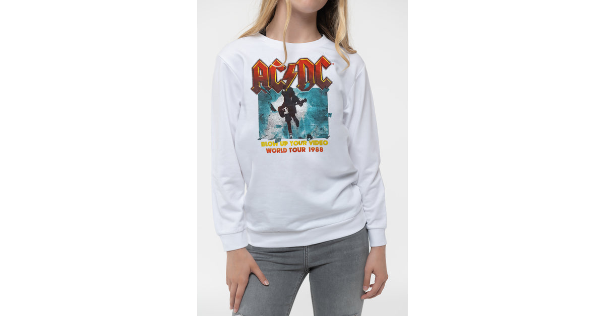 AC/DC Kids Blow Up Your Video Sweatshirt – Paradiso Clothing