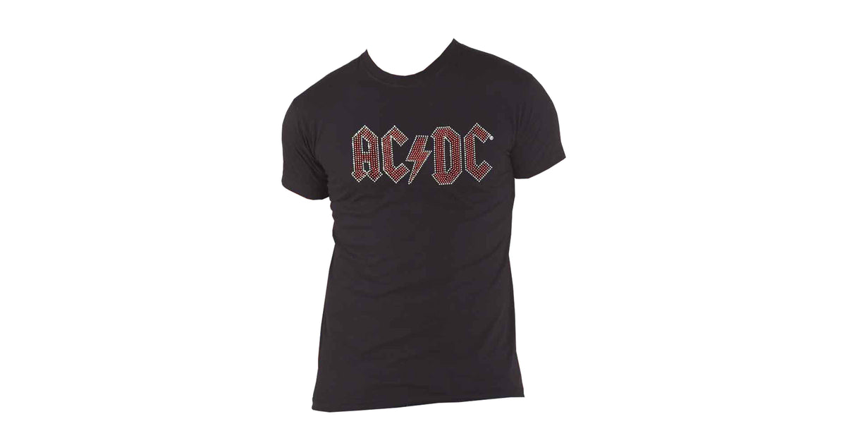 AC/DC Full Colour Diamante T Shirt – Paradiso Clothing