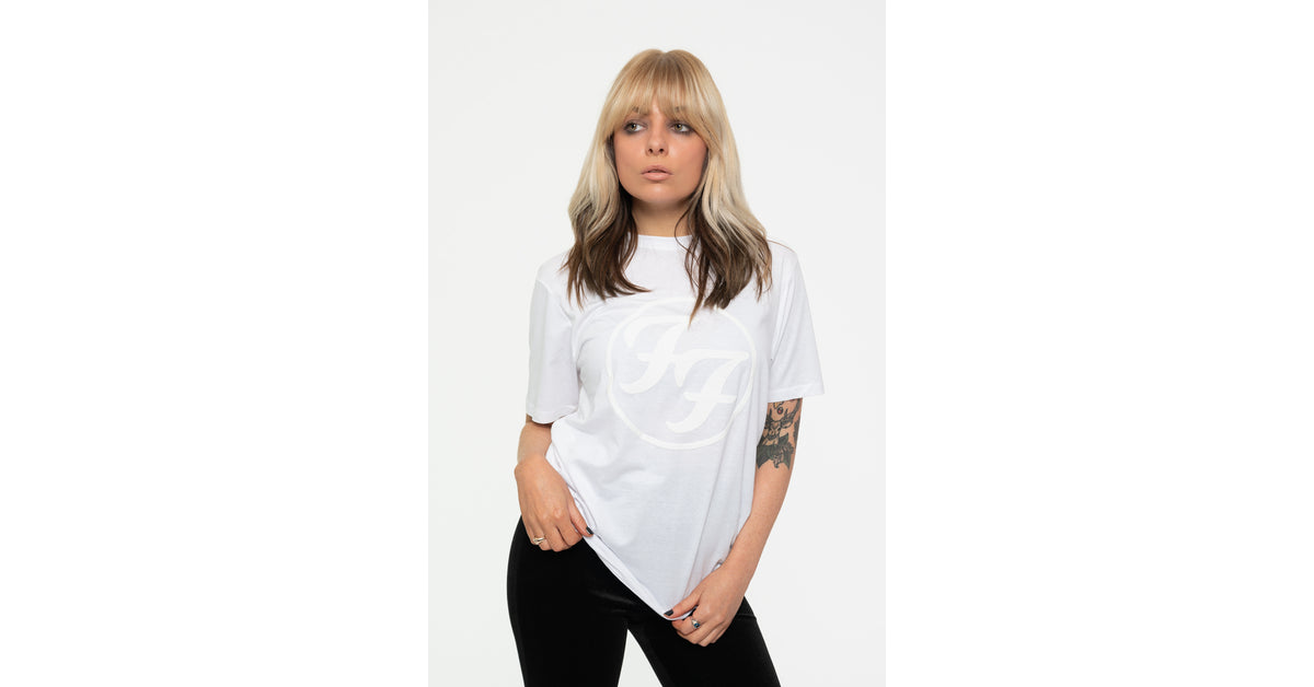 Foo Fighters FF Logo Hi-Build T Shirt – Paradiso Clothing