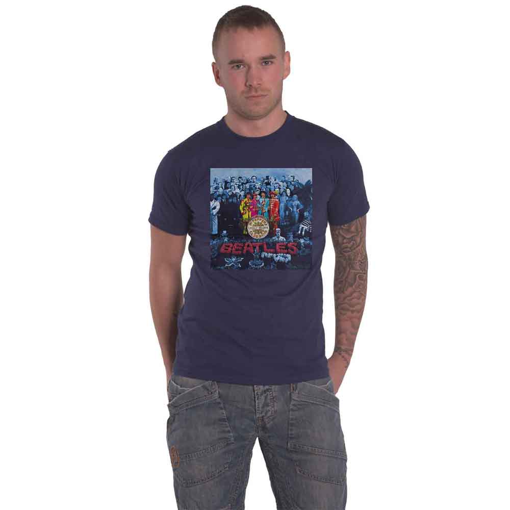 The Beatles Sgt Pepper Album Cover Tint Tee