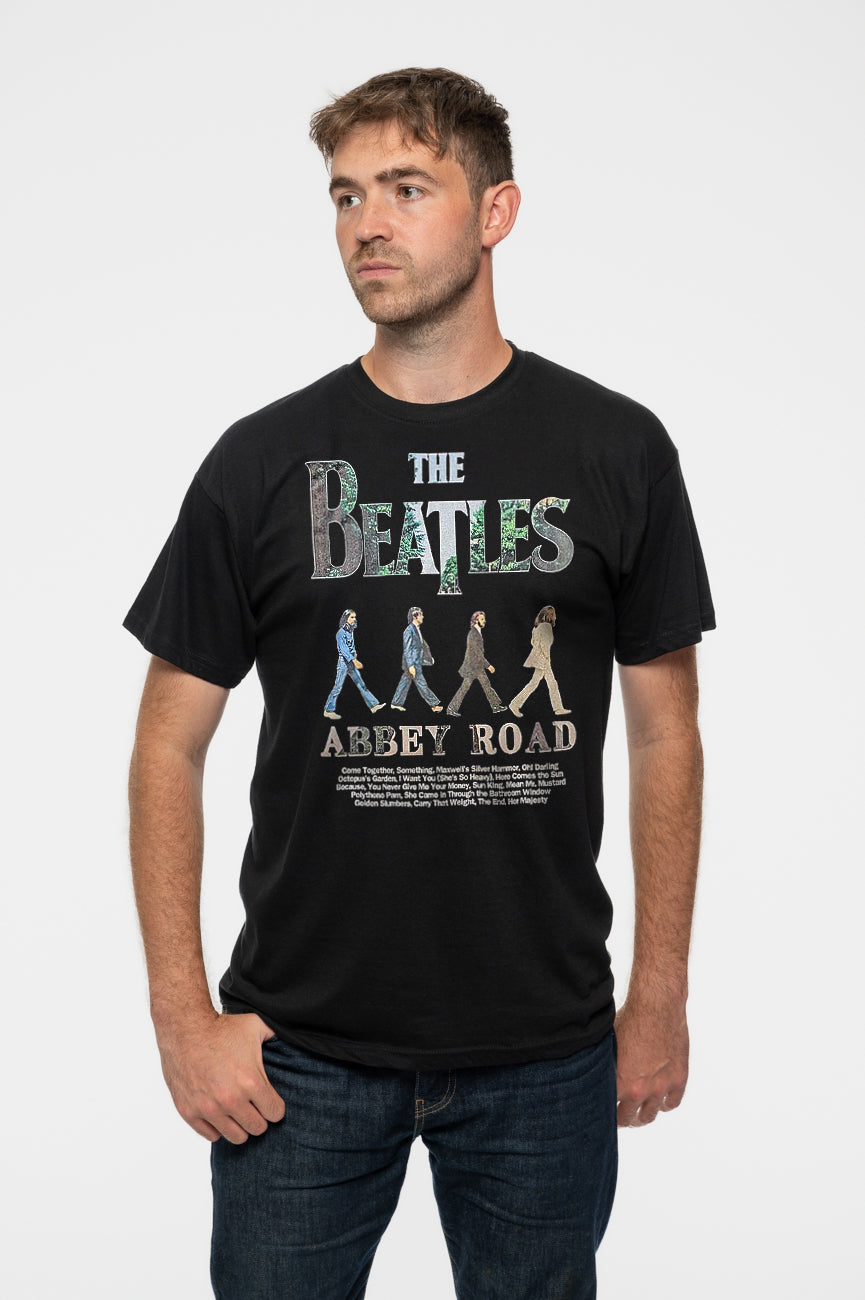Comme Des Garçons M The Beatles Collaboration White Abbey Road Cotton T