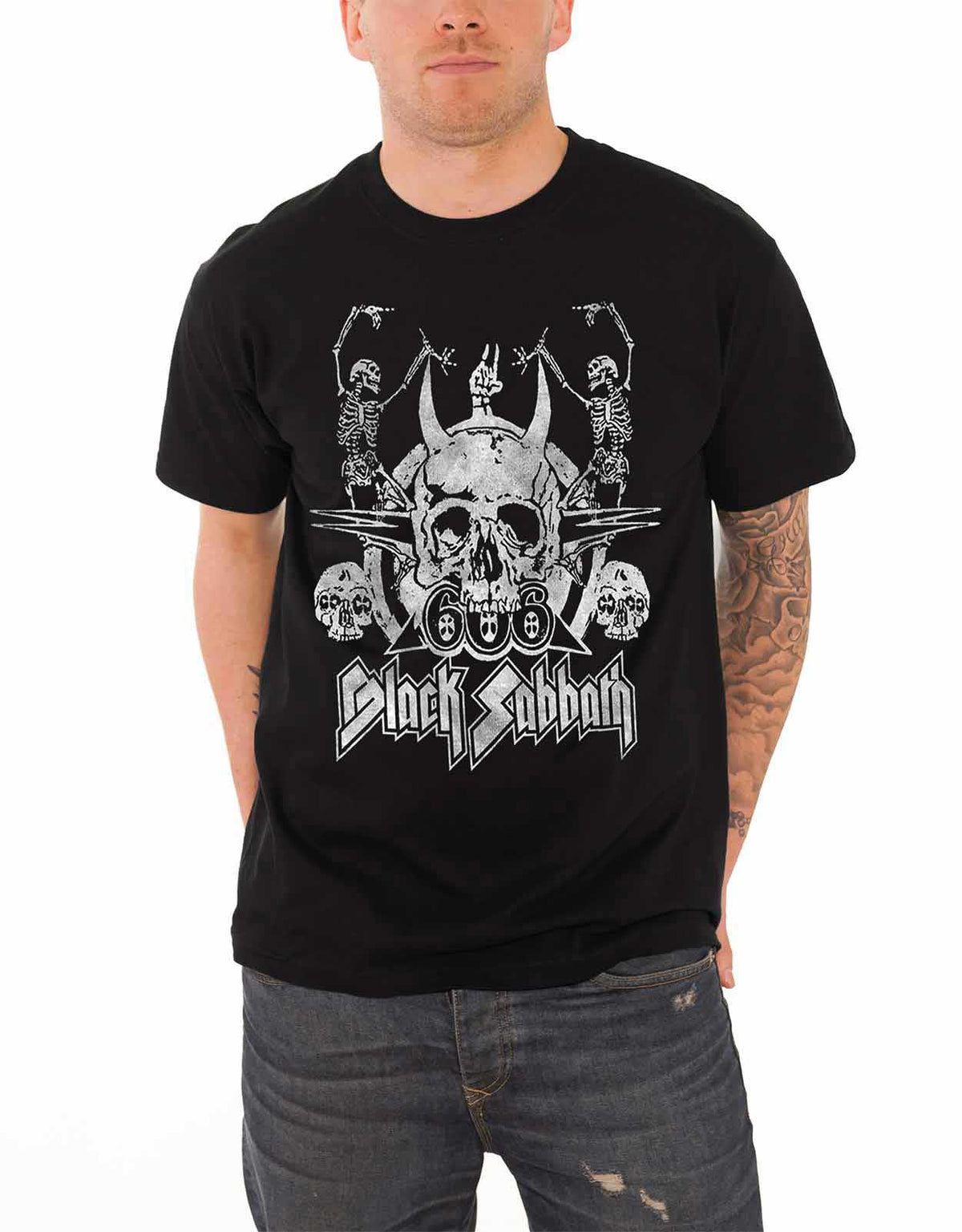 Black Sabbath Dancing skeletons T Shirt