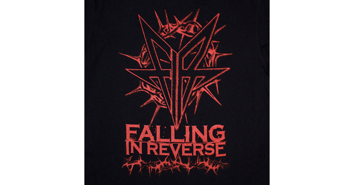 Falling In Reverse Thorns Band Logo T Shirt – Paradiso Clothing