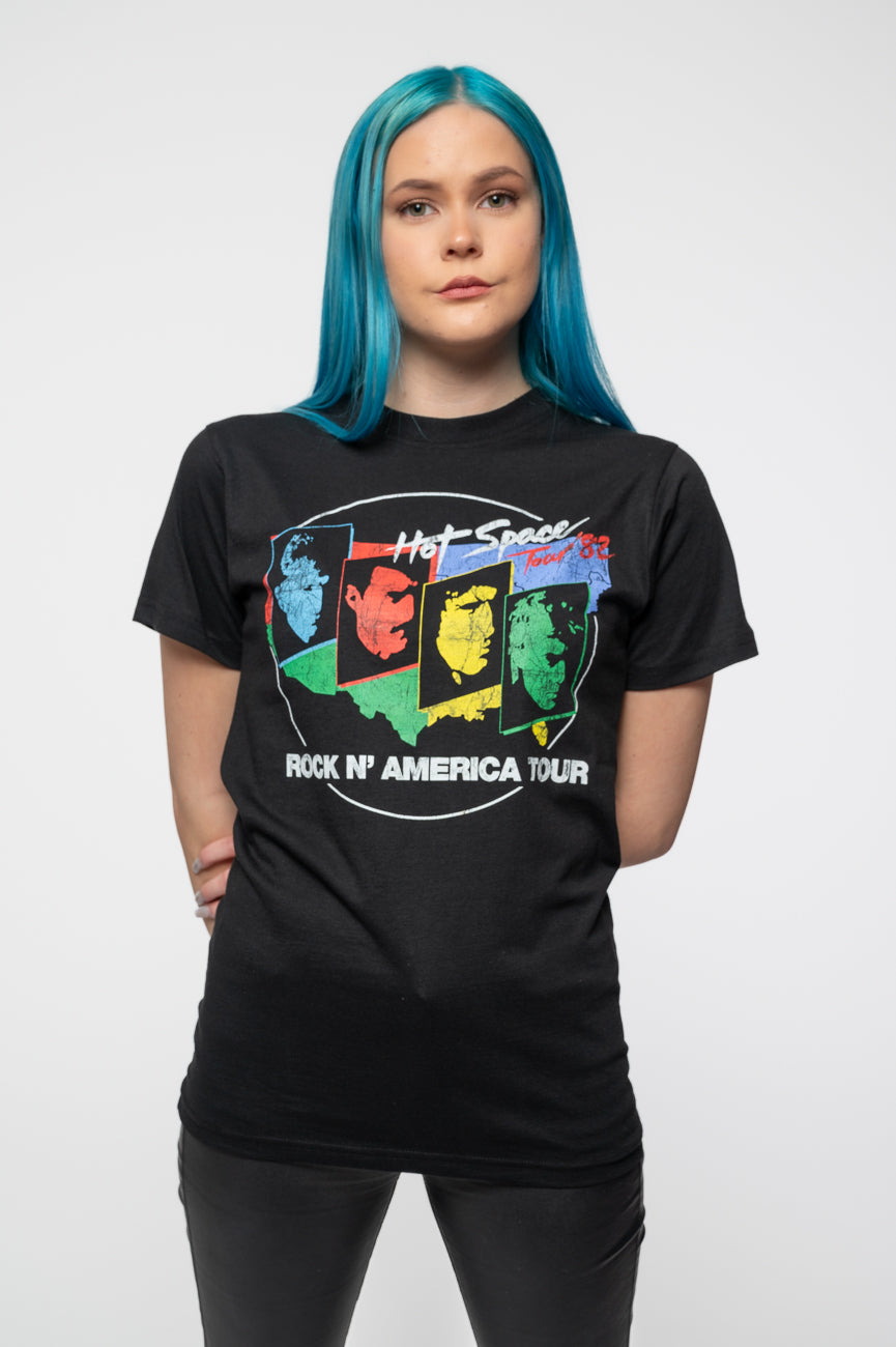 Queen Hot Space Tour 1982 T Shirt – Paradiso Clothing