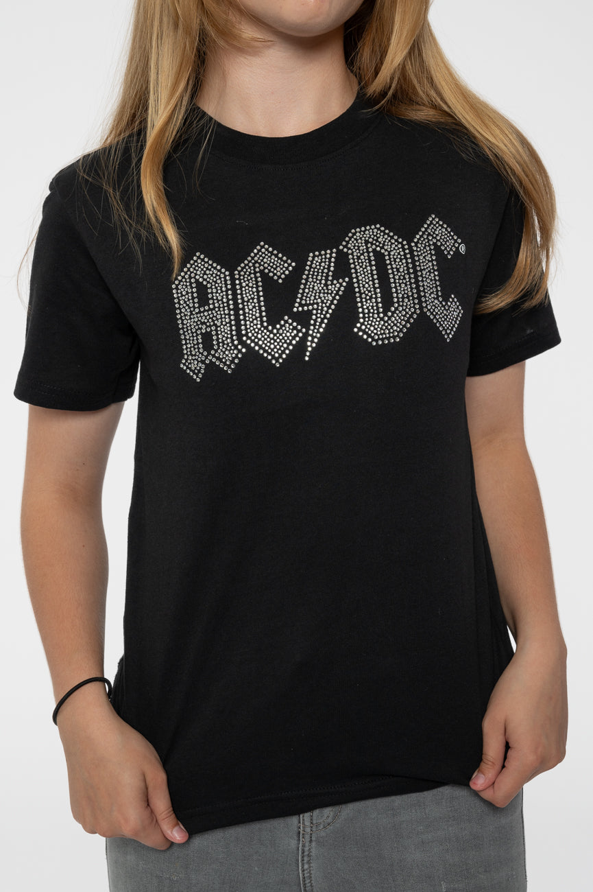 AC/DC Kids Diamante Voltage T Shirt – Paradiso Clothing