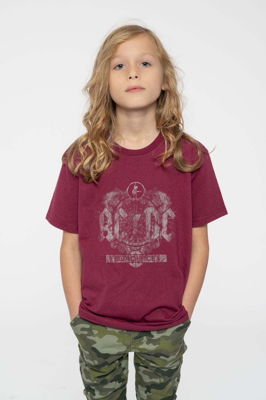 AC/DC Kids Black Ice T Shirt – Paradiso Clothing