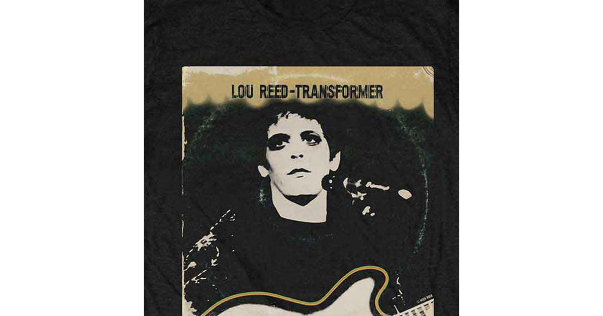 Lou Reed Transformer Vintage Cover T Shirt – Paradiso Clothing