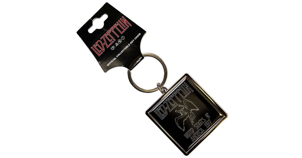 Led Zeppelin 1977 USA Tour Keychain Keyring – Paradiso Clothing