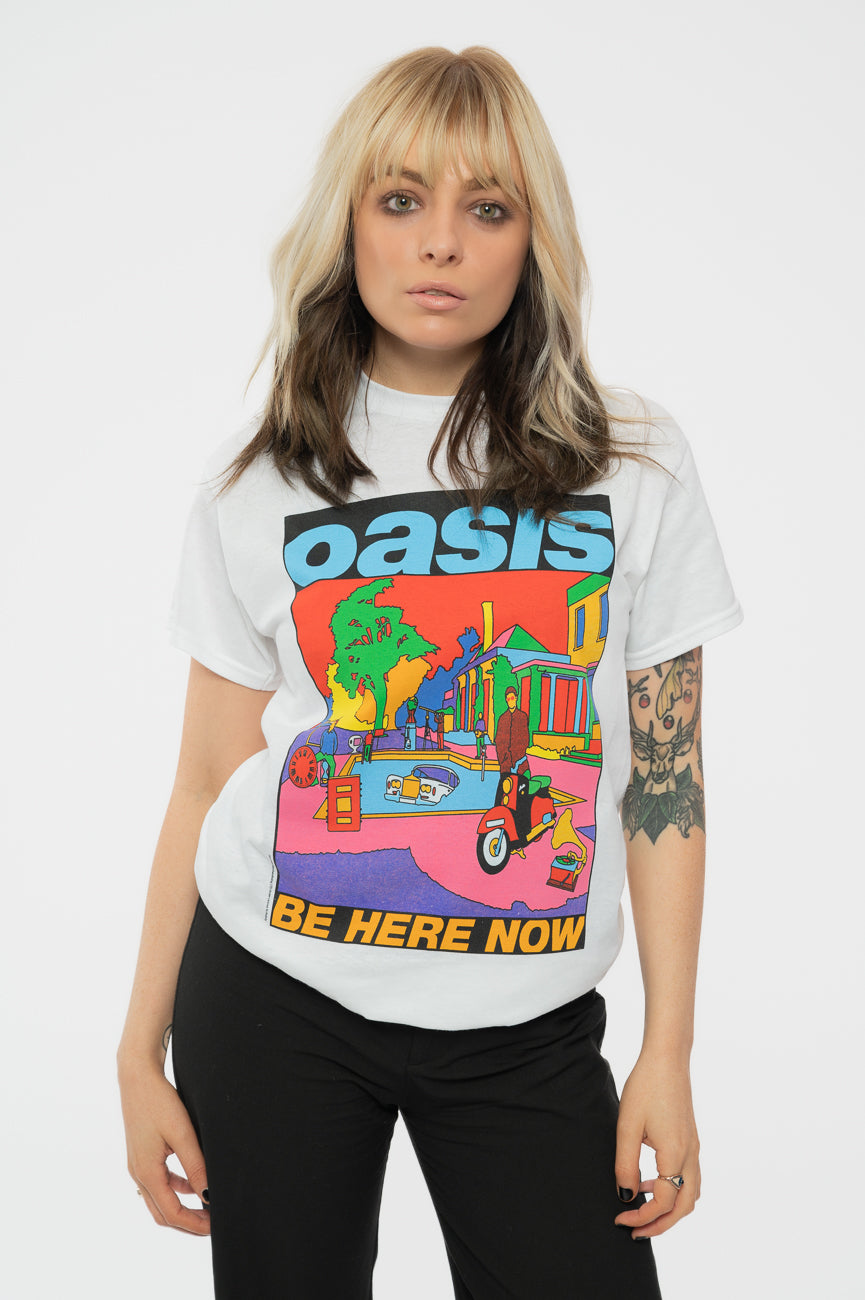 Oasis Be Here Now Illustration T Shirt – Paradiso Clothing
