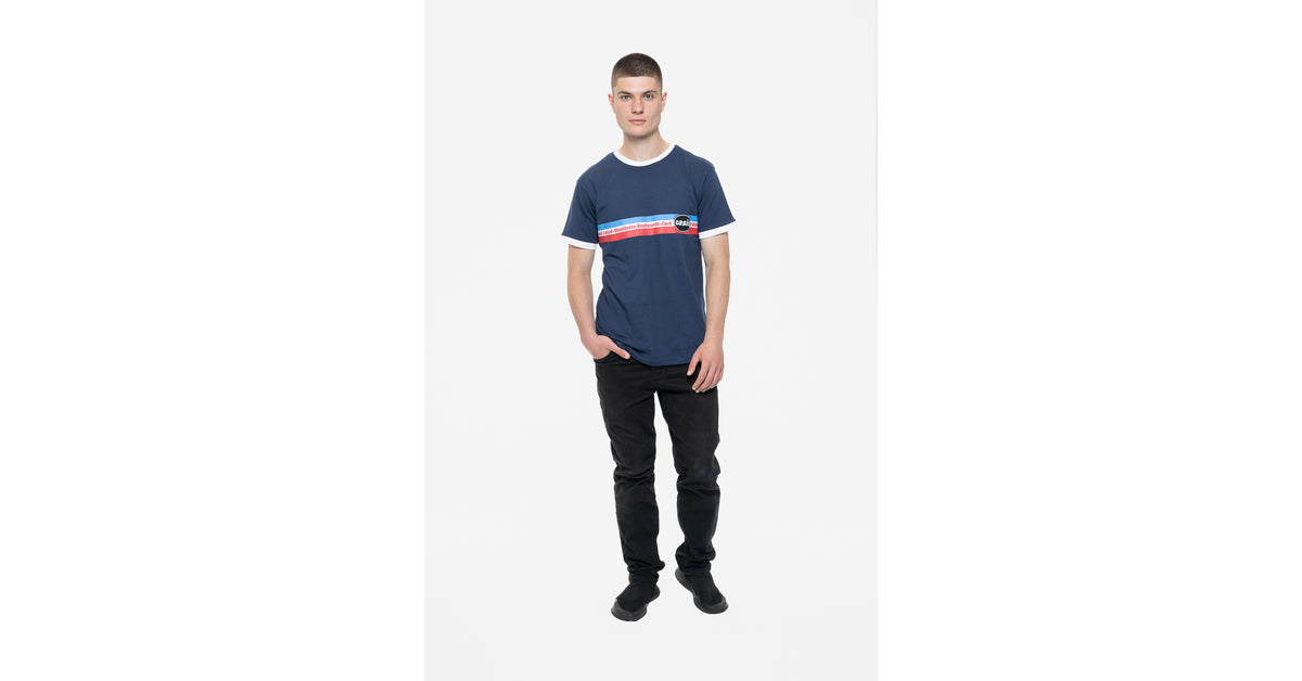 Oasis 1996 Tour Horizontal Stripes Ringer T Shirt – Paradiso Clothing