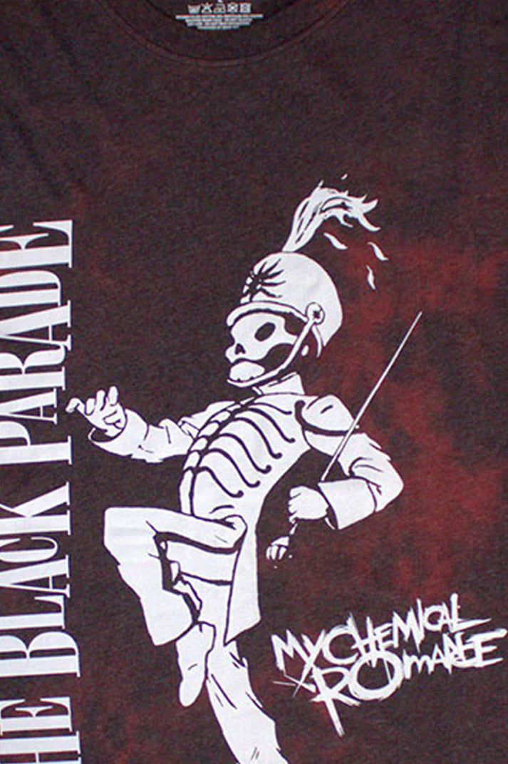 My Chemical Romance Black Parade Marching Dip Dye Long Sleeve