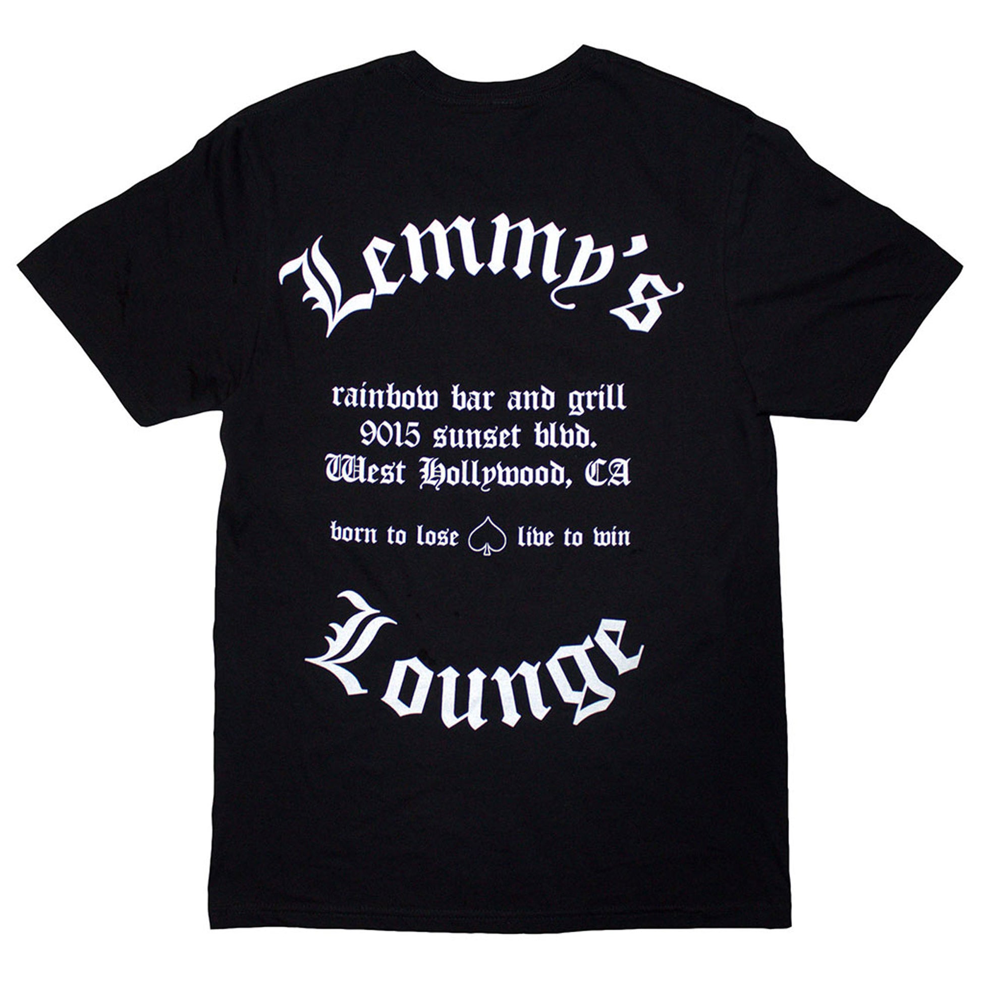 Motorhead Lemmys Lounge T Shirt - Main Image
