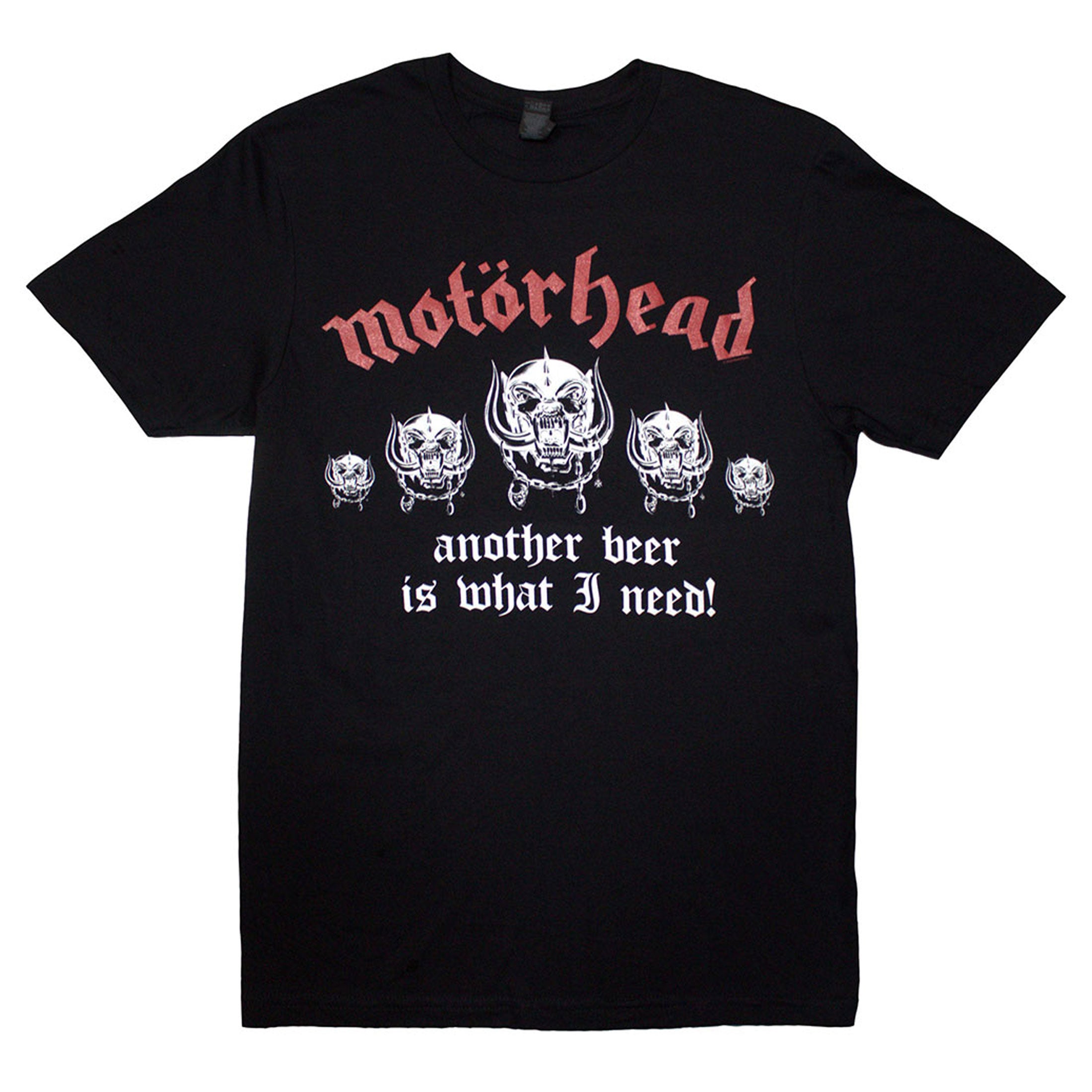 T-shirt Motorhead Officiel - Dessin Lemmy RJ - Couleur Gris Charbon - Homme - 9