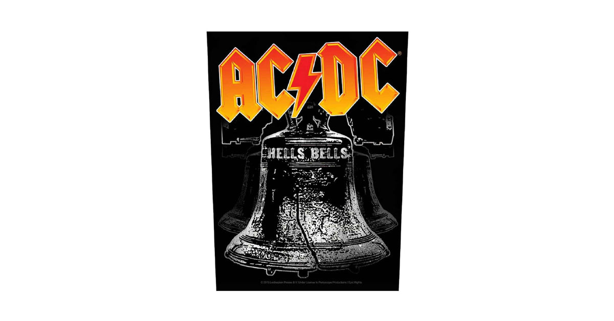 AC/DC Hells Bells Band Logo Back Patch – Paradiso Clothing