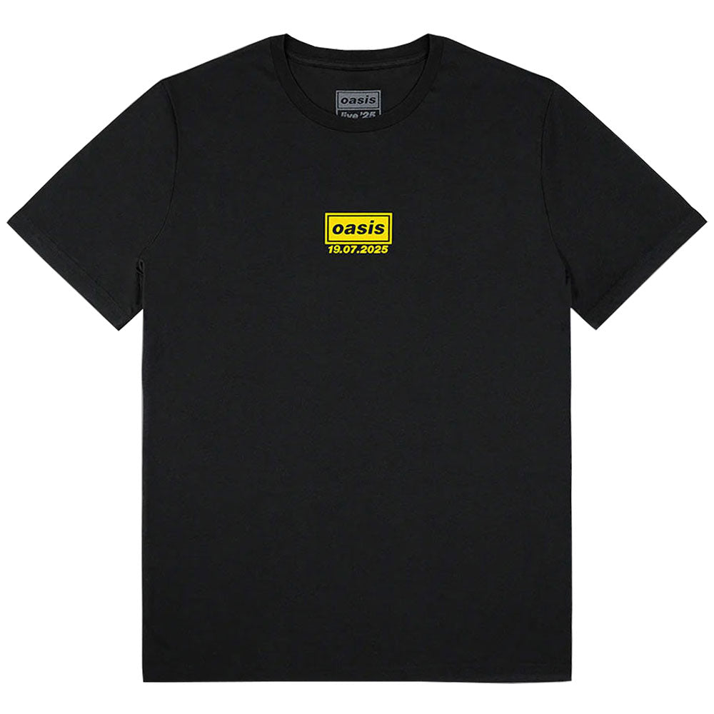 Oasis Live 25 Manchester 19 July Event T Shirt – Paradiso Clothing