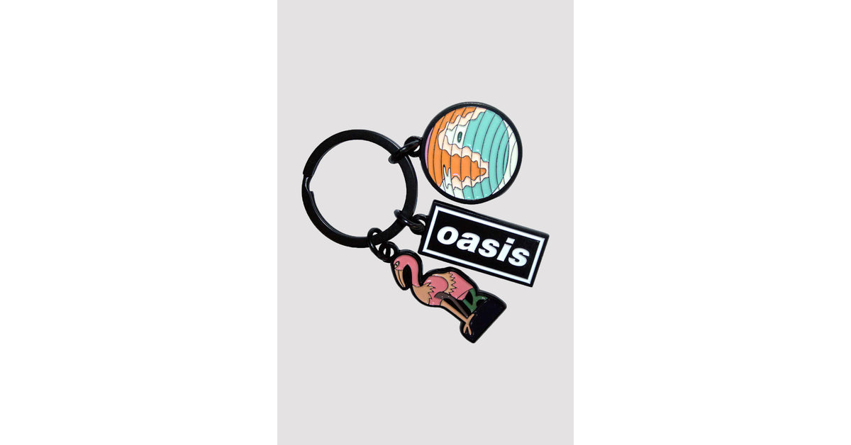 Oasis Band Logo Charms Keyring Keychain – Paradiso Clothing