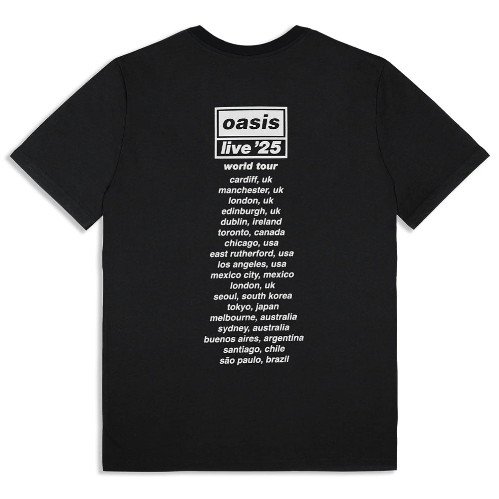 Oasis Wonderwall Live 25 Tour T Shirt – Paradiso Clothing