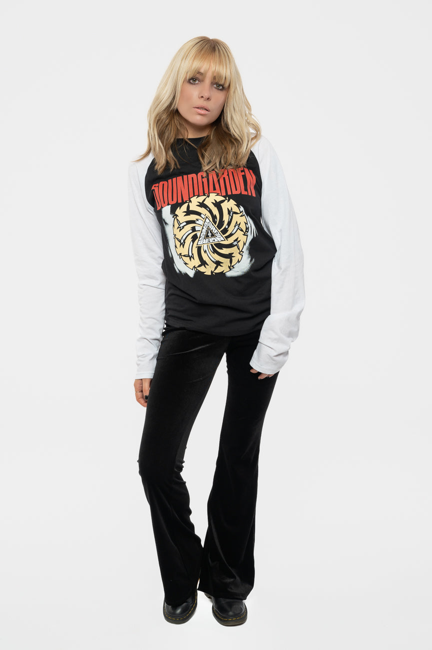 Soundgarden Raglan Soundgarden Tour 2017 Long Sleeve Raglan T Shirt – Paradiso Clothing